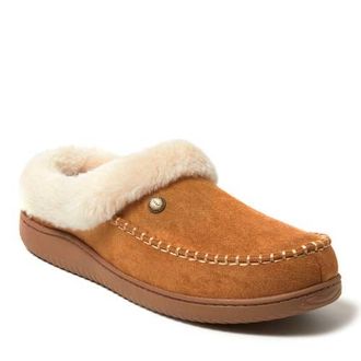 Dearfoams Baro Energy Return Clog Slipper in Whiskey at Nordstrom, Size 13