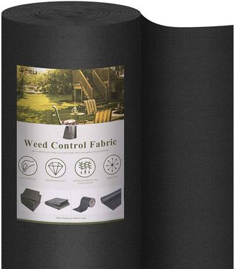 Woltu Woltu Barriere Di Tessuto Per Erbacce. Telo Anti Erbacce Per Orto. Giardino. Aiuole 1.6x15m