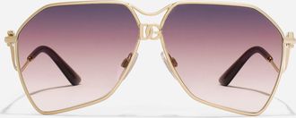 Dolce & Gabbana Dg Filo Sunglasses - Woman New Arrivals Gold Onesize