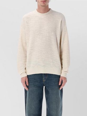 Isabel Marant achille textured knit round neck sweater