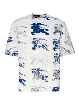 Burberry Cotton T-Shirt With Ekd