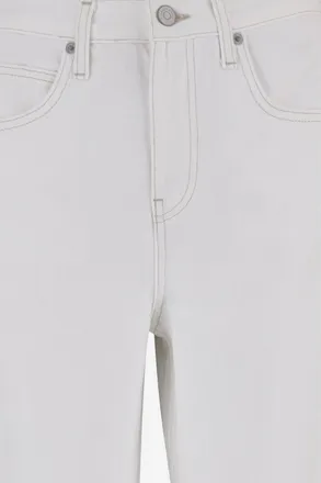 Frankie Shop Cotton Denim Jeans - White