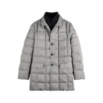 Fay Hombre, Abrigos, Gris, Talla: M