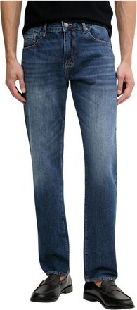 A|X Armani Exchange Straight Jeans - Heren - Regular Fit Jeans - Blauw - W32 - Katoen - Jeans