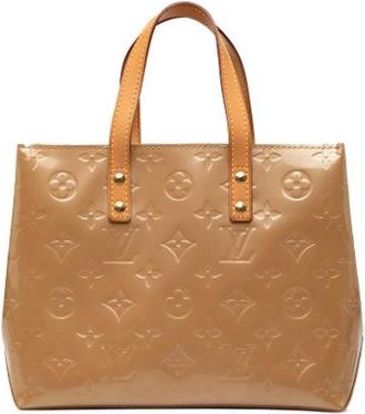 Louis Vuitton Pre-owned Reade PM - Dames - Vintage Handtas - Bruin - ONE Size - Leer - Vintage