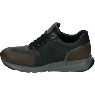 Mephisto Isaac Sneaker - Heren - Schoenen - Zwart - Maat: 43 EU Leer