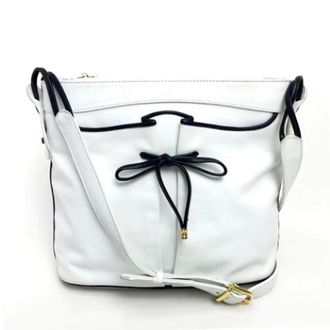 Celine Pre-owned Cross Body Bags, female, White, Size: ONE SIZE Pre-owned Vintage Cross Body Bag