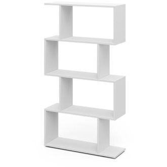 Vicco Divisorio per ambienti Levio, Bianco, 70 x 132.1 cm 4 scomparti, Vicco