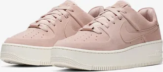 Nike Air Force 1 Sage Low AR5339-201 Womens Pink Platform Shoes MEW1614
