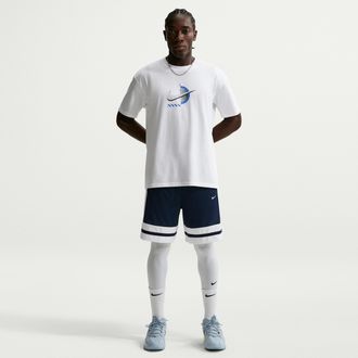 Nike Mens Dri-FIT 8 Basketball Shorts in Blue | IF1593-410