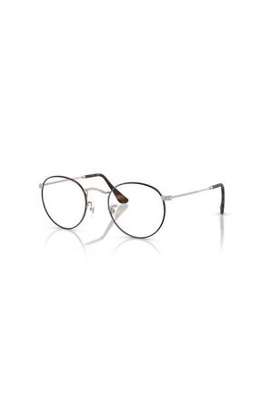 Ray-Ban 47mm Round optical glasses in Tortoise Light at Nordstrom