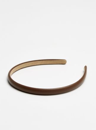 Simons Womens Faux-leather headband