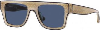Tory Burch Tory Burch Womens TY7185U-193180-52 TY7185U 52 193180 Fashion Sunglasses - Beige - One Size