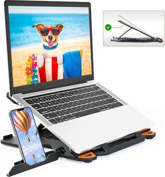 OEM Soporte Para Port&aacute;til Con Base Giratoria De 360&deg;, Soporte Port&aacute;til Para Port&aacute;til, Base Mejorada Con Altura Ajustable, Soporte Plegable Para Port&aacute;til