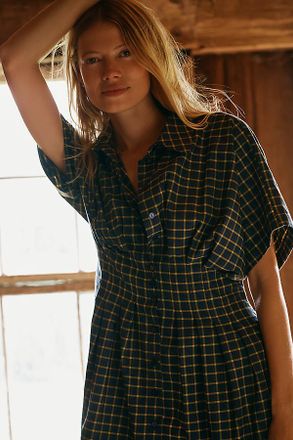 Exquise The Tobie Mini Shirt Dress by Exquise