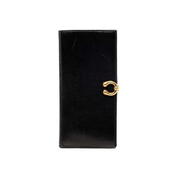 Gucci Pre-owned Gucci Calfskin Horseshoe Long Wallet Ladies FKDDKSJTAGZCMNJB