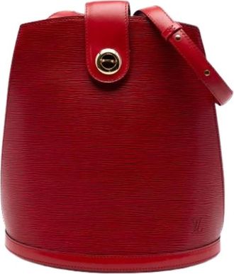 Louis Vuitton Pre-owned Cluny Bucket Bag - Dames - Vintage Tas - Rood - ONE Size - Vintage