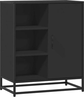 vidaXL Sideboard Black 62x35x76 cm Engineered Wood Vidaxl