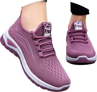 Generic Womens Slip On Trainers Air Cushion Athletic Sneakers with Memory Foam Quick Drying Shoes Casual Dad Streetwear Arch Support Running for Spring Summer