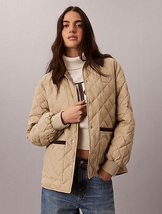 Calvin Klein Chaqueta Acolchada Con Forro