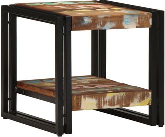 vidaXL Vidaxl - Coffee Table Multicolour 40 x 40 x 38 cm Solid reclaimed wood