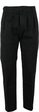 Dondup Chino broeken - Heren - Slim Fit Broeken - Zwart - W29 - Katoen - Broeken
