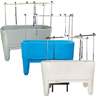 OEM Ba&ntilde;era Ib&aacute;&ntilde;ez Glenbath Para Peluquer&iacute;a Canina Color Blanco