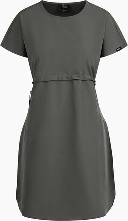 Trespass Womens Trespass Womens/Ladies Lidia Round Neck Cotton Dress - Black - Size: 18/20