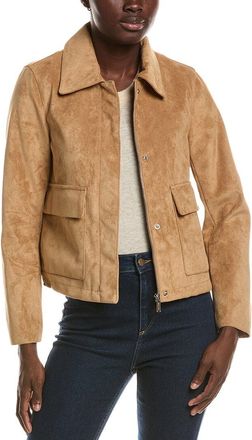 Kenneth Cole Faux Leather Jacket