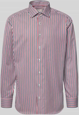 Eterna Regular Fit Business-Hemd mit Kentkragen in Rot, Gr&ouml;&szlig;e 39