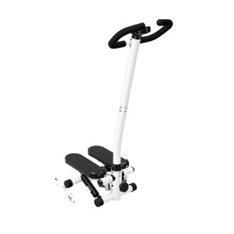 OEM Steper Hidr&aacute;ulico Para Fitness, Monitor Lcd, Bandas De Resistencia Ajustables, Negro