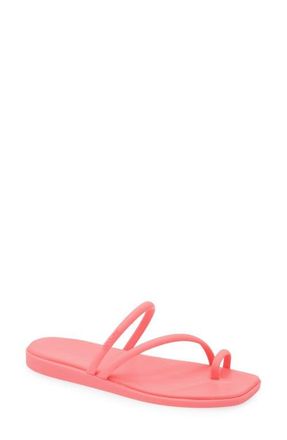 Crocs Miami Toe Loop Sandal in Guava at Nordstrom, Size 10