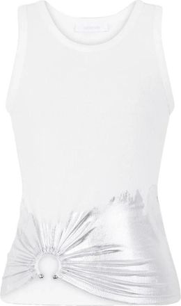 Paco Rabanne Mujer, Camisetas, Blanco, Talla: M