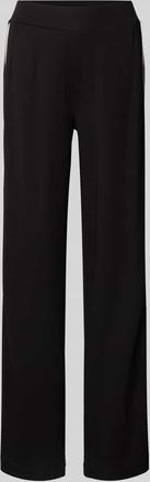 Milano Milano Italy Jogpants aus Viskose-Mix mit elastischem Bund in Black, Größe XXL