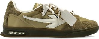Off-white End Of Play Sneakers - Heren - Sneakers - Groen - 45 EU - Leer - Schoenen