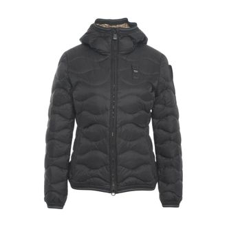 Blauer Down Jackets, female, Black, Size: XS Stylish Nero Aw25 Womens Coat