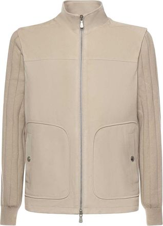 Eleventy Leather Jacket