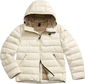 Blauer Piumino trapuntato a righe orizzontali - Heren - Winterjassen - Wit - M - Jassen