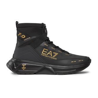 Emporio Armani X8Z043Xk 362Nero Sneakers - Heren - Sneakers - Zwart - 39 EU - Polyester - Schoenen