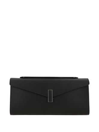 Valextra leather clutch bag - Black