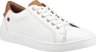 Cotswold Radcot Dames Sneakers Van Wit Leer