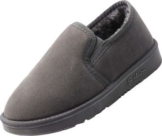 Generic Calf Boots Women Cotton Shoes Anti Boot for Womens Boots Waetpoof Faux Fur Ankle Boot for Women Grey