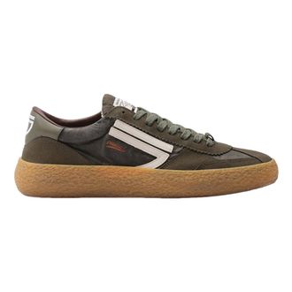 Puraai Sidro Sneakers - Heren - Schoenen - Groen - Maat: 43 EU Leer