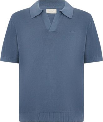 GANT Heren, Tops, Blauw, Maat: XL Katoen