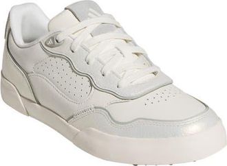 adidas Retrocross 25 Spikeless Golf Shoe in Off White/Wonder Silver/Gum at Nordstrom, Size 9.5