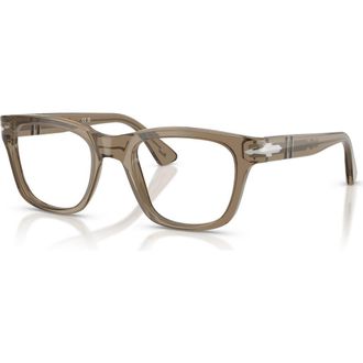 Persol 51mm Square optical glasses in Brown at Nordstrom