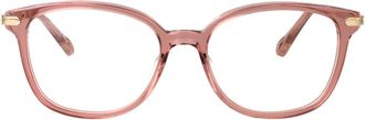 Chlo&eacute; Rectangular Eyeglasses - unisex - Chlo&eacute; - Glasses - Pink - 53 MM - Accessories