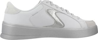Skechers Hiland - Quite Chic Sneakers - Dames - Sneakers - Wit - 38 EU - Leer - Schoenen