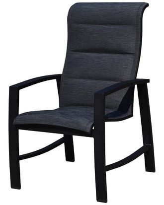 Courtyard Casual Set Of 2 Santorini Padded-Sling Dining Chairs