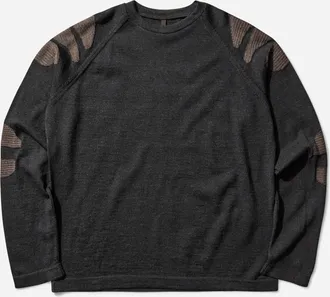 _J.L-A.L_ Men s Mediter Knitted Longsleeve Top Shungite Black
